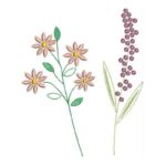 Matriz de Bordado - Floral Misto - Imagem 2