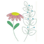 Matriz de Bordado - Floral Misto - Imagem 4
