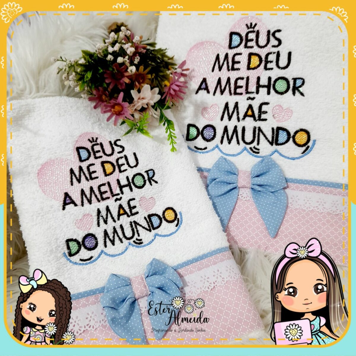 Matriz de Bordado - Ser Mãe... - Imagem 3