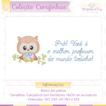 Coleção Corujinhas - Imagem 15
