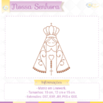 Matriz de Bordado- Nossa Senhora - Imagem 2