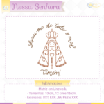 Matriz de Bordado- Nossa Senhora - Imagem 3