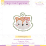 Matriz de Bordado - Coleção Pequena Raposa - Imagem 7