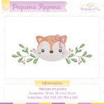 Matriz de Bordado - Coleção Pequena Raposa - Imagem 8