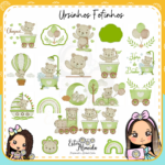 Matrizes de Bordado - Ursinhos Fofinhos