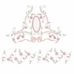 Matriz de bordado Kit delicado floral