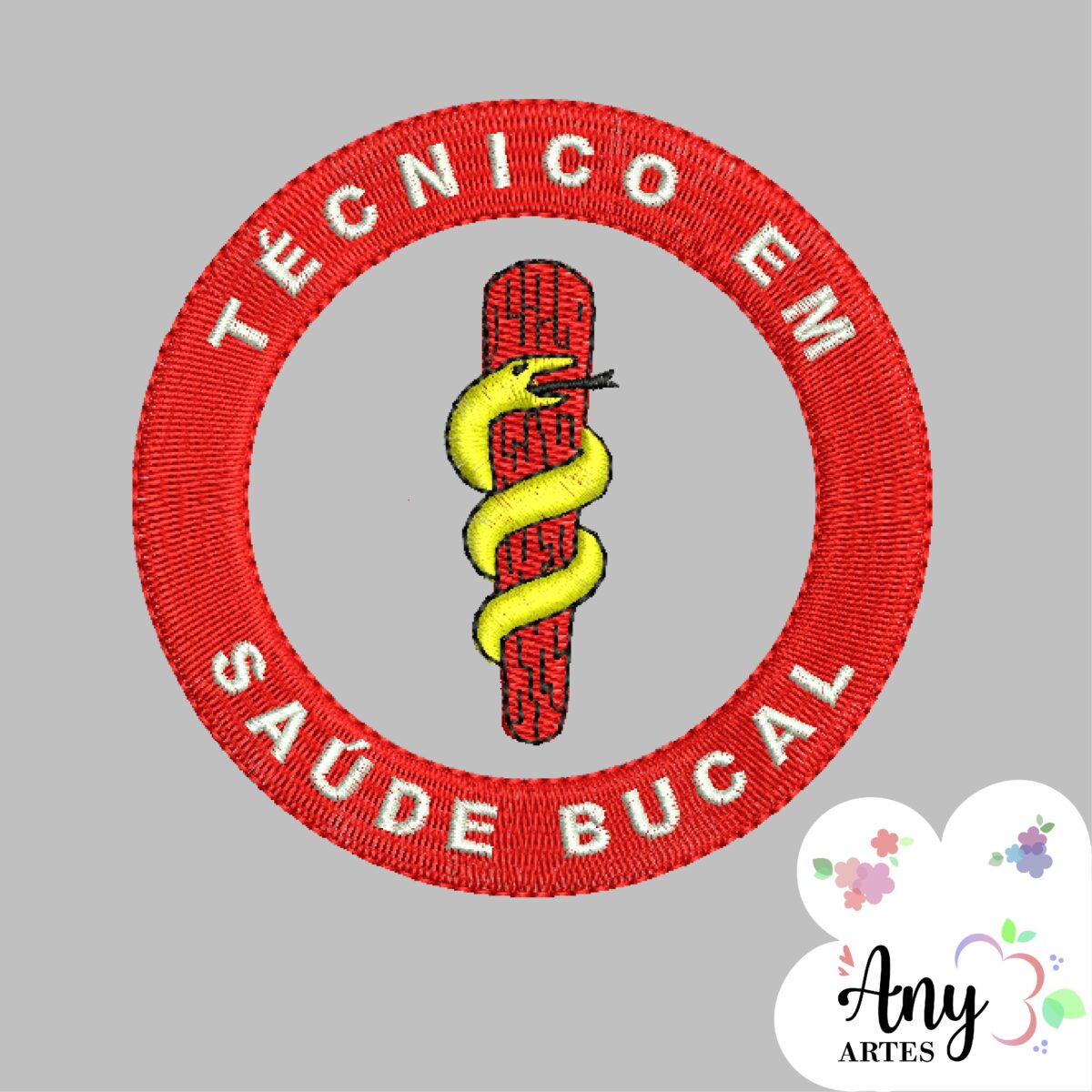 Matriz de bordado - Técnico em Saúde Bucal - Imagem 1