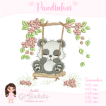 Pandinhas - Matrizes de Bordados