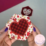 Projeto Dia dos Namorados – Matrizes de Bordado Chaveiro e Porta Copos - Image 2
