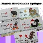 Matriz Kit Galinha Aplique (13x18) - Imagem 2