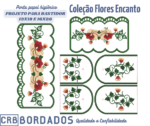 matrizes de bordado - coleção flores encanto - Image 2