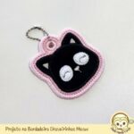 Projeto na Bordadeira Chaveirinhos Meow - Image 7
