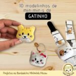 Projetos na Bordadeira Miniminis Meow