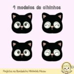 Projetos na Bordadeira Miniminis Meow - Imagem 3