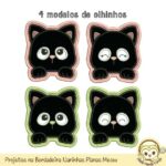 Projetos na Bordadeira Naninhas Planas Meow - Image 13