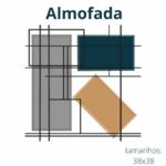 Matriz de bordado para almofada n° 253