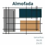 Matriz de bordado para almofada n° 254