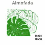Matriz de bordado para almofada n° 261
