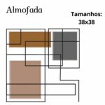 Matriz de bordado para almofada n° 239