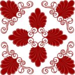 Matriz de bordado para almofada n° 236 - Imagem 3