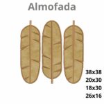 Matriz de bordado para almofada n° 263