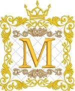 Matriz de bordado ALFABETO LUXOR - Imagem 14