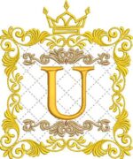 Matriz de bordado ALFABETO LUXOR - Imagem 22