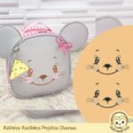 Matrizes de Bordado Ratinhos Rostinhos [PRÉ-VENDA]