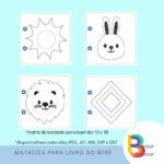 Cards alto contraste Montessori – matriz de bordado - Imagem 3