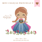 Matriz de Bordado - Mini Coleção Princesas 2 - Image 2