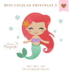 Matriz de Bordado - Mini Coleção Princesas 2 - Image 4