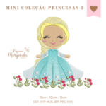 Matriz de Bordado - Mini Coleção Princesas 2 - Image 3