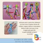 Alegria de São João - matriz de bordado - Image 2