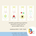 Alegria de São João - matriz de bordado - Image 3