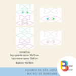 Alegria de São João - matriz de bordado - Image 5