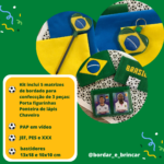 Matriz de bordado - Kit Brasil na Copa - Imagem 3