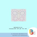Alinhavo Borboleta – matriz de bordado - Image 2