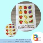 Jogo da Memória Frutas – Arte Digital