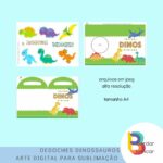 Dedoches Dinossauros – Arte Digital - Imagem 2