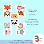 Alinhavos Kit com 10 personagens – Arte Digital - Image 2