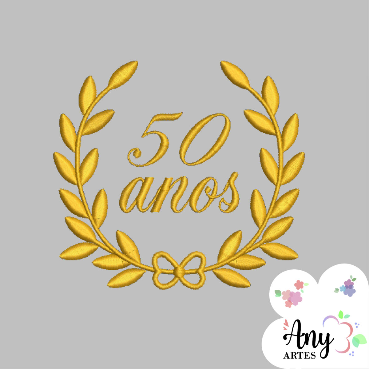 Matriz de bordado - 50 anos - Image 1