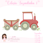 Coleção Fazendinha 3 - Matrizes de Bordados - Imagem 12