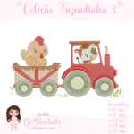Coleção Fazendinha 3 - Matrizes de Bordados - Imagem 15