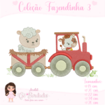 Coleção Fazendinha 3 - Matrizes de Bordados - Imagem 16