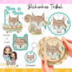 Coleção de Matrizes - Bichinhos Tribal - Imagem 2