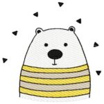 Mini Coleção de Matrizes - Urso Minimalista - Image 4