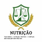 Matriz de Bordado - Nutrição 01