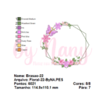 Matriz de Bordado - Floral-22-A - Image 2