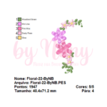 Matriz de Bordado - Floral-22-B - Imagem 2