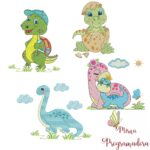 matriz-de-bordado-dinossauros